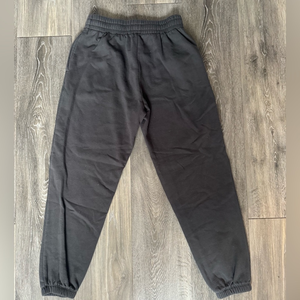 Garage Black Kids Sweatpants with Elastic Waist